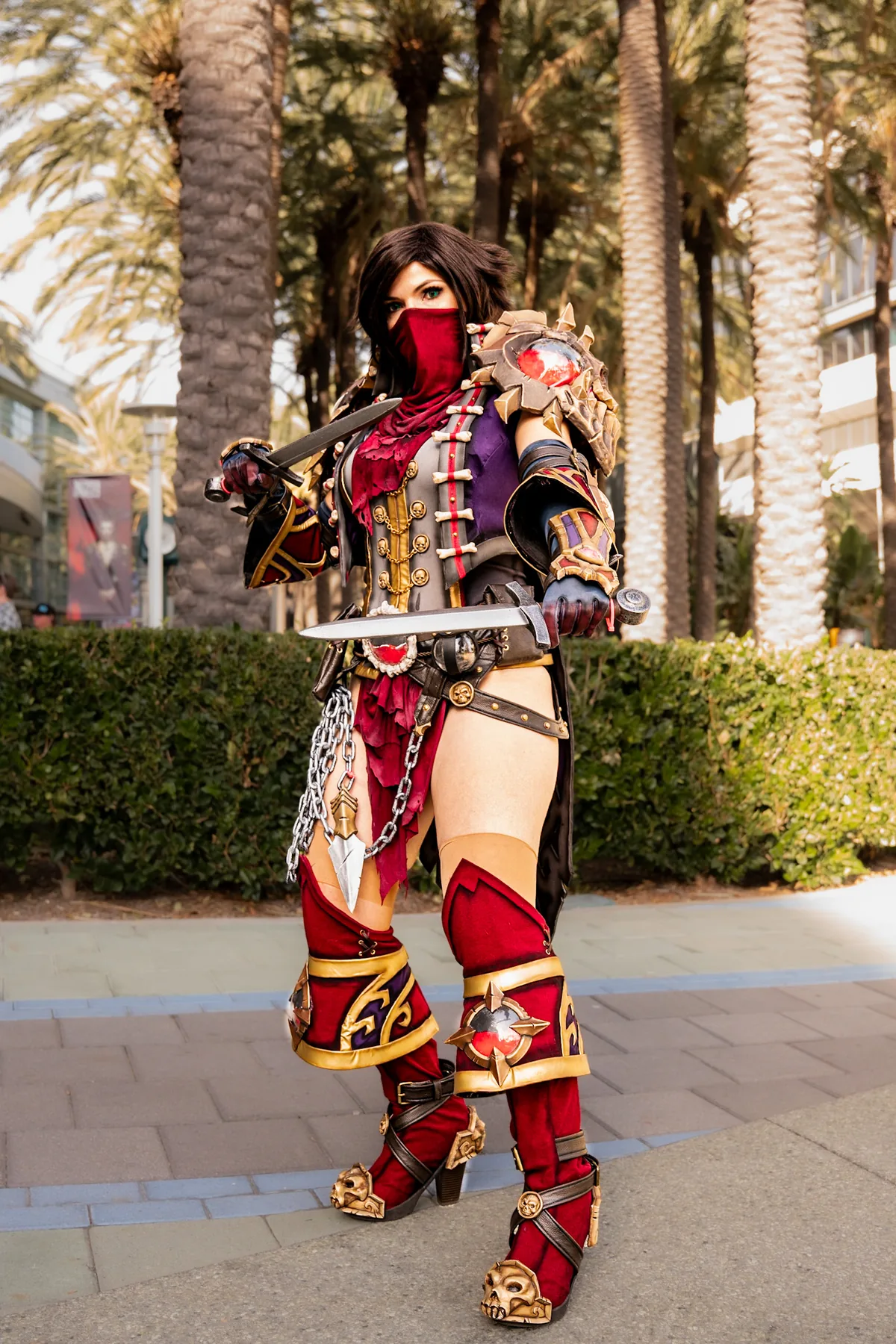 Bloodfang Rogue cosplay, World of Warcraft