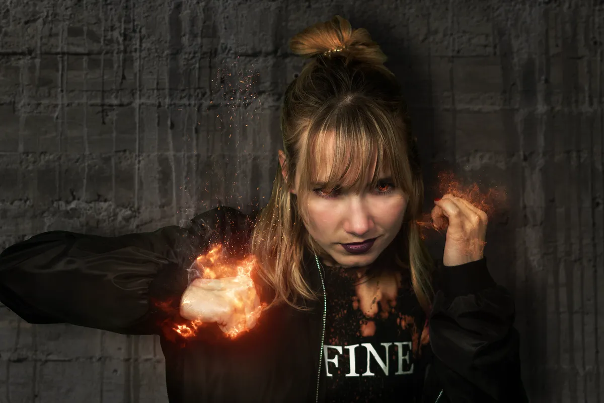 Dark concept photography